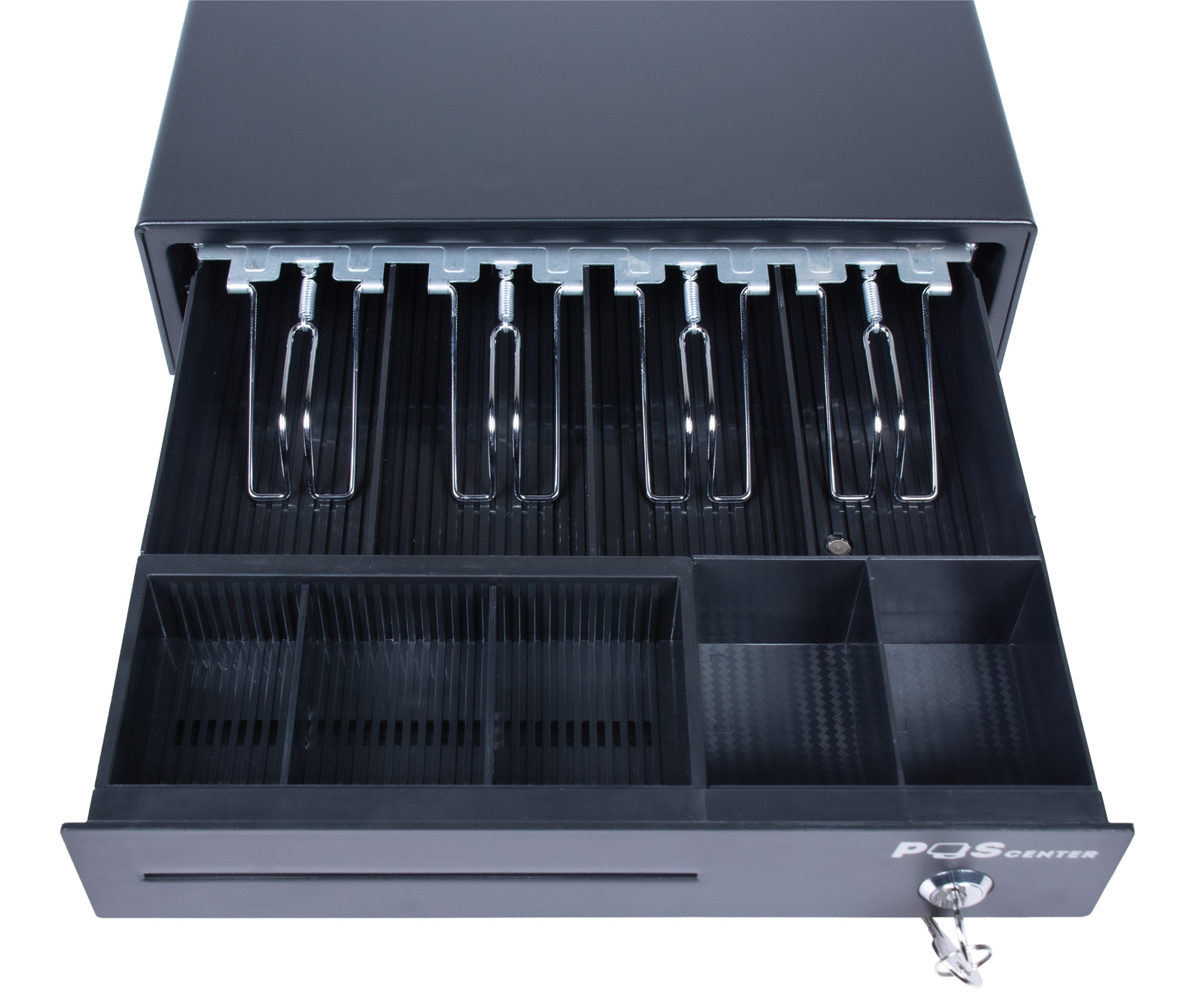 Денежный ящик POScenter 13L 335x368x80 распайка для "ШТРИХ-М", EPSON (Атол) черный