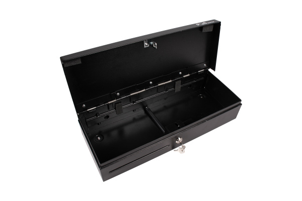 Кассовый бокс, модель Денежный ящик POScenter 460KL 460x170x103, распайка для "ШТРИХ-М", EPSON (Атол) черный