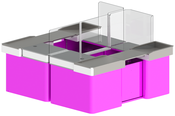 Кассовый бокс, модель КОМПЛИКАТО