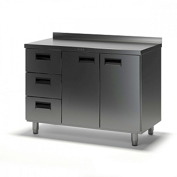 Стол с дверьми и ящиками СКДЗ-2