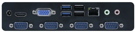 POS-компьютер POScenter Z2 Pro (N100, RAM 8Gb, SSD 128Gb, 6*COM, 8*USB, Ethernet, 2*PS/2, HDMI, VGA) без ОС - POS-компьютер
