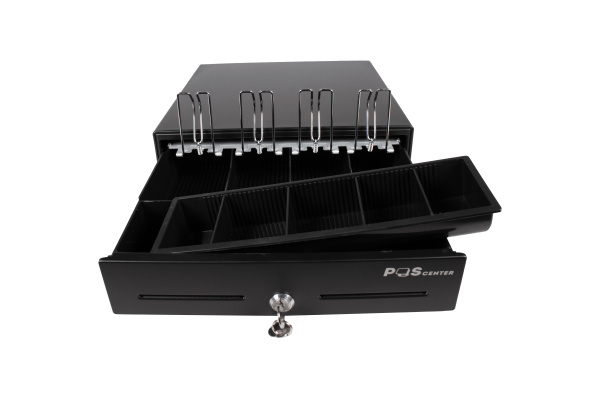 Денежный ящик POScenter 13E 330x335x90 распайка для "ШТРИХ-М", EPSON (Атол) черный