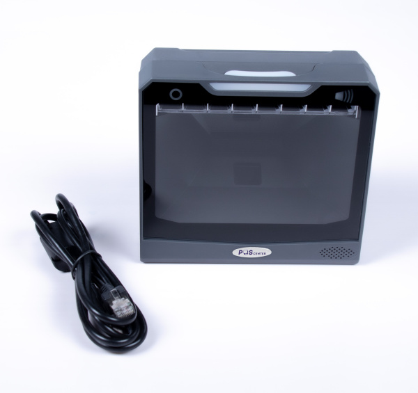 Сканер штрих-кода POScenter SQ-90C, настольный, серый, USB, кабель 1.5 м