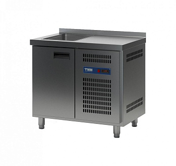 Охлаждаемый среднетемпературный стол для фаст фуда &quotСаладетта&quot СХСБ-С-2/1Д (с бортом)