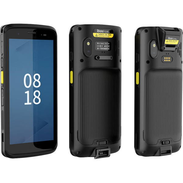 Кассовый бокс, модель ТСД iData T1 PRO (Android 14/ 2D SR+ DS7000 PRO/ЦП MT8786/Память 4+64Гб/Дисплей 5.5" /1440*720/Камера 13Mp, 5Mp/4G (LTE) / BT / GPS / Wi-Fi /АКБ 5000 mAh/ NFC)