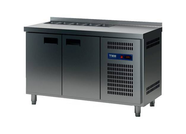 Охлаждаемый среднетемпературный стол для фаст фуда &quotСаладетта&quot СХСК-С-2/2Д (с бортом)