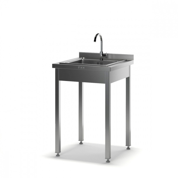 Рукомойник разборный с мойкой цельнотянутой на профиле РМ-П 2