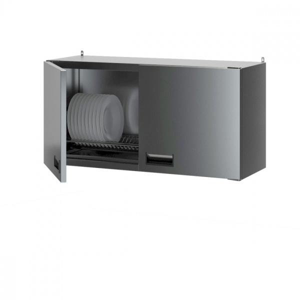 Полка закрытая с сушкой для тарелок ПЗТ