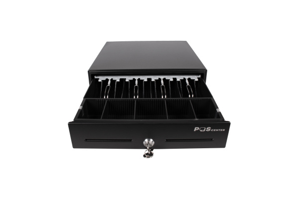 Кассовый бокс, модель Денежный ящик POScenter 13E 330x335x90 распайка для "ШТРИХ-М", EPSON (Атол) черный