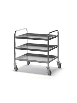 Тележка сервировочная с бортом ТБ-3