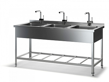 Ванна цельнотянутая трехсекционная ВМСЦ