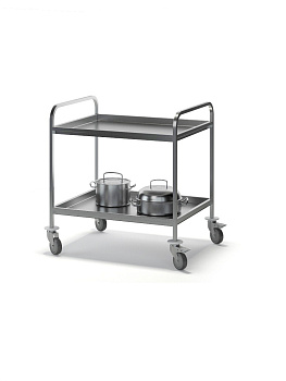 Тележка сервировочная с бортом ТБ-2