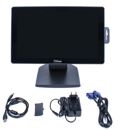 Сенсорный монитор POScenter EVA-156 Lite (15,6", 16:9, 1920х1080, VGA, P-CAP, MSR)