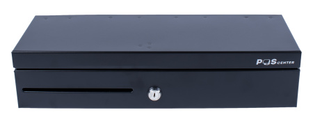 Денежный ящик POScenter 460E 460x170x100, распайка для "ШТРИХ-М", EPSON (Атол) черный