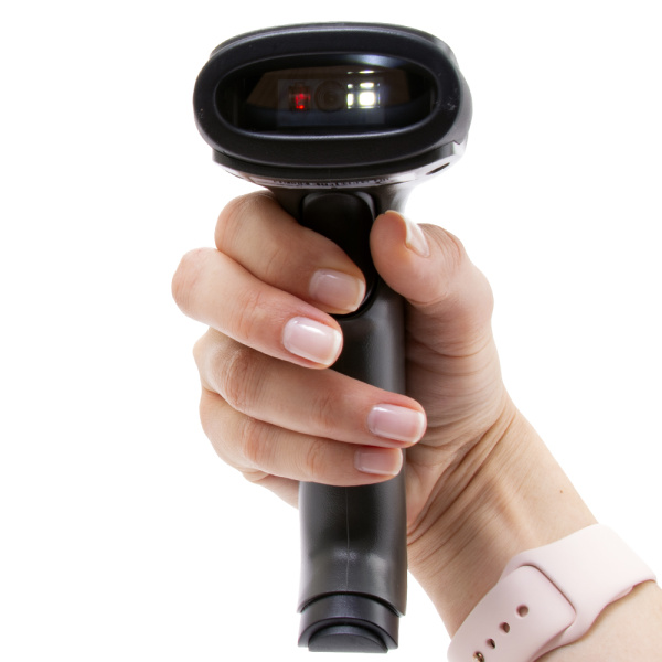 Кассовый бокс, модель Сканер штрих-кода, POScenter 2D BT, беспроводной, черный, USB кабель, USB адаптер