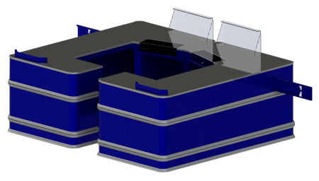Кассовый бокс АПАРТ РАУНД