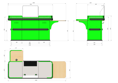 Кассовый бокс КАМПУС