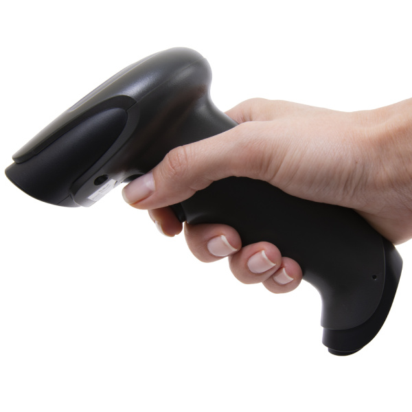 Кассовый бокс, модель Сканер штрих-кода, POScenter 2D BT, беспроводной, черный, USB кабель, USB адаптер