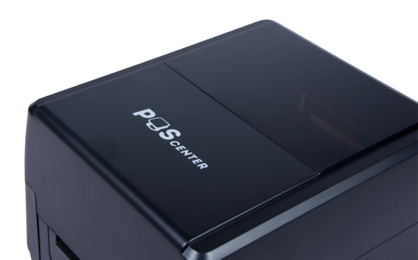 Кассовый бокс, модель Принтер этикеток POScenter TT-300 USE (термотрансферный; 300dpi; ширина ленты в диапазоне 1" - 4", USB+Serial+Ethernet) черный