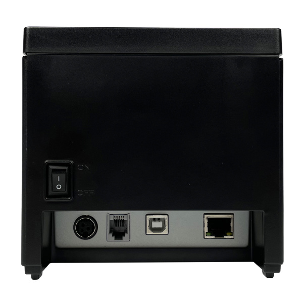 Кассовый бокс, модель Принтер чеков POScenter RP-80 (80мм, 230 мм/сек, автоотрез, звук.сигнал, USB+LAN) черный