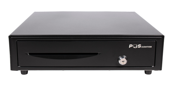 Кассовый бокс, модель Денежный ящик POScenter 16E 410x420x100 распайка для "ШТРИХ-М", EPSON (Атол) черный