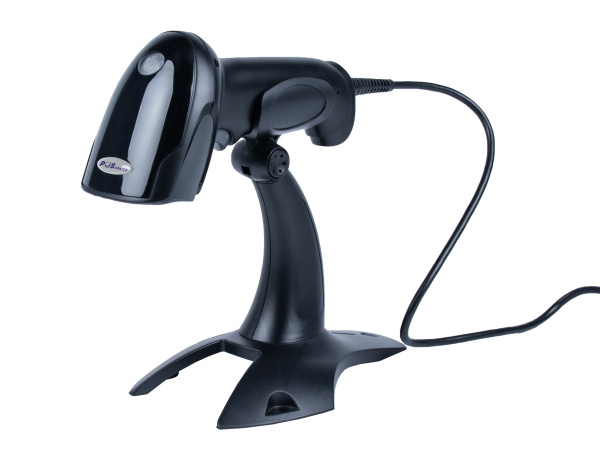 Кассовый бокс, модель Сканер штрих-кода POScenter SG-30C, ручной, черный, USB, кабель 2.0 м