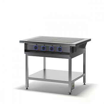 Плита электрическая 4-х конфорочная без жарочного шкафа ПЭТ-4Пн