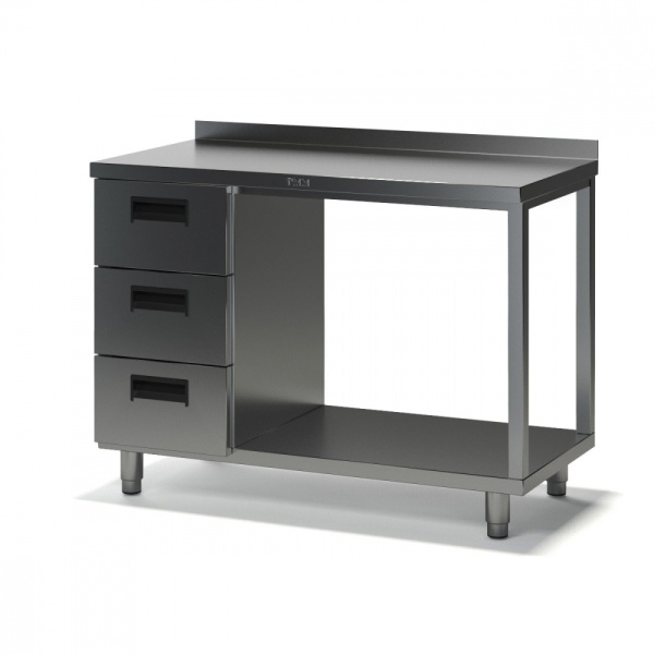 Стол с дверьми и ящиками СВД-2