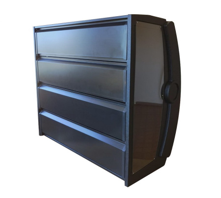 Диспенсер для сигарет четырехъярусный подвесной, 12 линий, 528 пачек