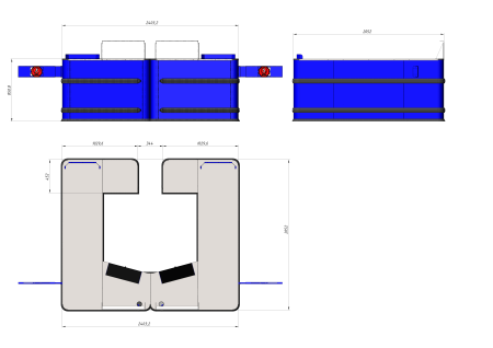 Кассовый бокс АПАРТ РАУНД