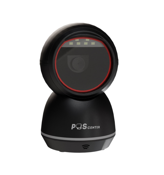 Сканер штрих-кода POScenter Sphera, настольный, USB, черный, с кабелем 1.6 м