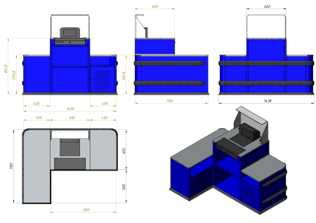 Кассовый бокс ЭКСПРЕСС-КАССА КАПЛ от производителя