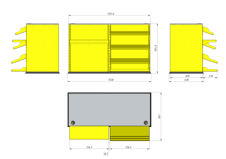 Кассовый бокс Контра от производителя