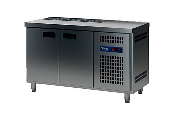 Охлаждаемый среднетемпературный стол для фаст фуда &quotСаладетта&quot СХСБ-С-1/2Д (без борта)